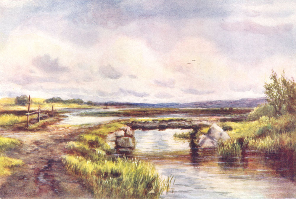 IRELAND. Connaught. Lowlands, Ballinlough, Roscommon c1912 old antique print